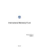 Kutatási anyagok 'International Monetary Fund', 1.                