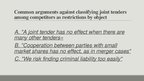 Prezentációk 'Joint Tendering Under EU Competition Law', 7.                