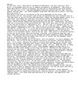 Esszék 'Developing Character of "Miss Brill" using metaphors similies, etc.', 1.