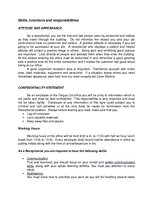 Összefoglalók, jegyzetek 'Reception and Frontline Office Skills', 3.                