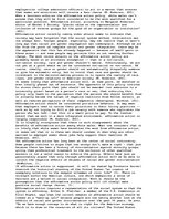 Esszék 'Affirmative Action', 2.                