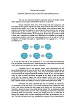 Esszék 'Consumer Behavior and Purchase Decision Making Process', 1.                