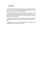 Esszék 'Home reading report. R.L.Stine "Goosebumps"', 3.                