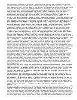 Esszék 'Police Education', 1.                