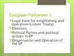 Prezentációk 'European Parliament', 2.                