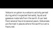 Prezentációk 'Volcanic Eruption', 2.                