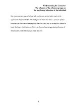 Esszék 'Understanding the Consumer: The Influence of the Reference Groups on the Purchas', 9.                