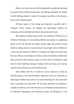 Kutatási anyagok 'Scene of Actions in Faulnker’s Light in August', 2.                