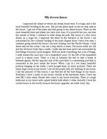 Esszék 'My Dream House', 1.                