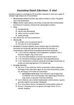 Összefoglalók, jegyzetek 'Irodalom érettségi tétel, Kosztolányi Dezső: Édes Anna', 1.                