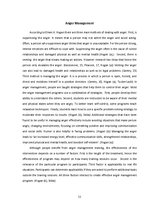 Kutatási anyagok 'Anger and Aggression', 11.                