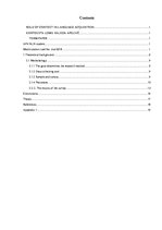 Kutatási anyagok 'Role of Context in Language Acquisition', 4.                