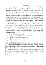 Kutatási anyagok 'Role of Context in Language Acquisition', 5.                