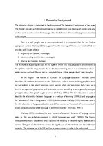 Kutatási anyagok 'Role of Context in Language Acquisition', 6.                