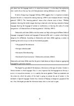 Kutatási anyagok 'Role of Context in Language Acquisition', 8.                