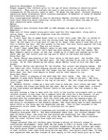 Esszék 'Cognitive Development in Children', 1.                