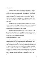 Kutatási anyagok 'Role of Ports in Supply Chain Management', 2.                