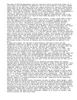 Esszék 'Points out that the reason for the eventual downfall for the characters in the p', 1.                