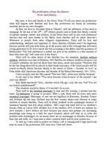 Esszék 'My Predictions about the Love and Family in the Future', 1.                