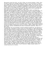 Esszék 'Adolescent Pregnancy', 1.                