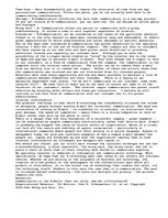 Esszék 'Communication in the E-World', 2.                