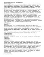 Esszék 'Positioning Strategies for Service Providers', 1.                