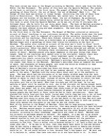 Esszék 'Analysis of the Gospel of Matthew', 1.                