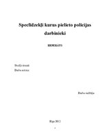 Kutatási anyagok 'Special Means Use in Police Work', 2.                