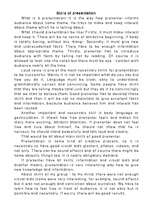 Esszék 'Skills of Presentation', 1.                