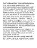 Esszék 'The Future Security Environment in the Middle East', 1.                