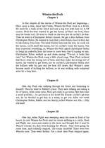 Összefoglalók, jegyzetek 'Winnie the Pooh', 1.                