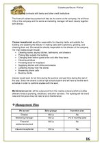 Üzleti tervek 'Guesthouse. Sauna "Pirtina"', 16.                