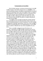 Összefoglalók, jegyzetek 'Communication via Controllers', 1.                