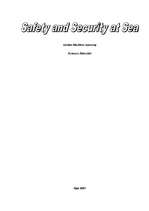 Összefoglalók, jegyzetek 'Safety and Security at Sea', 1.                