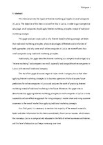 Záródolgozatok 'Internet Marketing versus Traditional Marketing for Small Companies in Latvia', 8.                