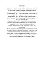 Esszék 'My Family', 1.                