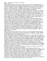 Esszék 'Linguistic Darwinism in the 19th Treated Languages as Living Organisms', 1.                