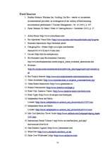 Kutatási anyagok 'The Specialization of Hotels and the Role of Ecohotels', 14.                