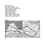 Összefoglalók, jegyzetek 'Around Latvia', 3.                
