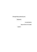 Esszék 'Have the Lessons of History on Global Governance Been Learned?', 1.                