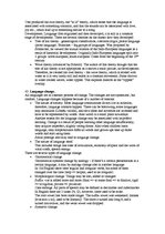 Összefoglalók, jegyzetek 'Linguistics', 25.                