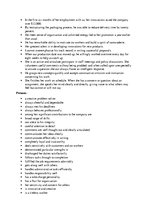 Összefoglalók, jegyzetek 'Consumables in Business Correspondence in English', 3.                