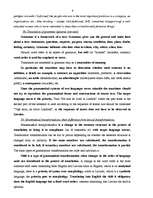 Összefoglalók, jegyzetek 'Introduction Into Translation Examination Questions ', 9.                