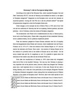 Esszék 'Germany’s Role in European Integration', 1.                