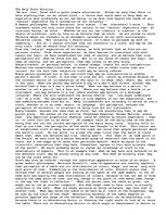 Esszék 'The Only Truth Existing', 1.                