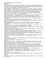 Esszék 'Eating Disorders Among Female Athletes', 1.                