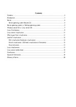 Kutatási anyagok 'Linux Server Operating Systems', 2.                