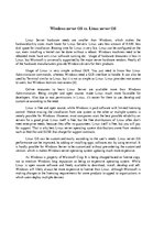 Kutatási anyagok 'Linux Server Operating Systems', 7.                