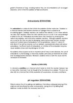 Összefoglalók, jegyzetek 'Food Additives', 9.                