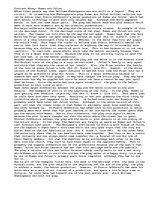 Esszék 'Contrast Essay: Romeo and Juliet', 1.                